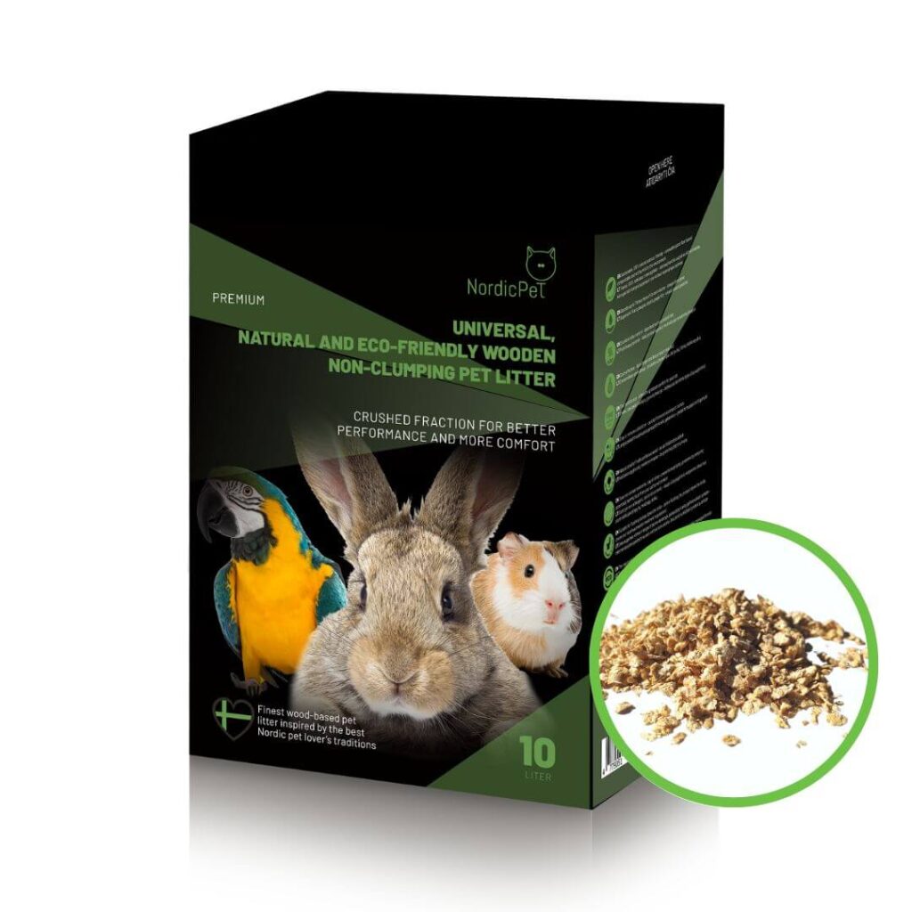 Wood Fiber Non-Clumping Pet Litter