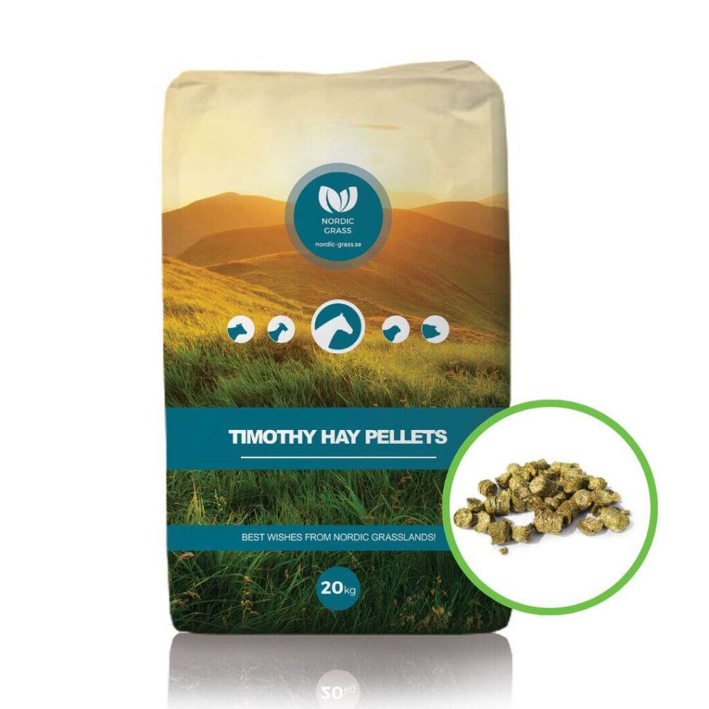 Timothy hay pellets